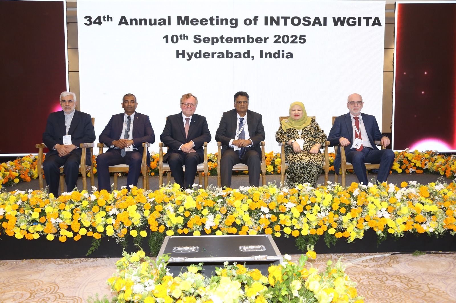 The 34th Annual Meeting of the INTOSAI Working Group on IT Audit (WGITA) brought together audit leaders of  Supreme Audit Institutions from across the globe. The annual meeting serves as a platform for sharing knowledge, best practices, and innovations in the field of IT Audit and use of IT tools in Audit.