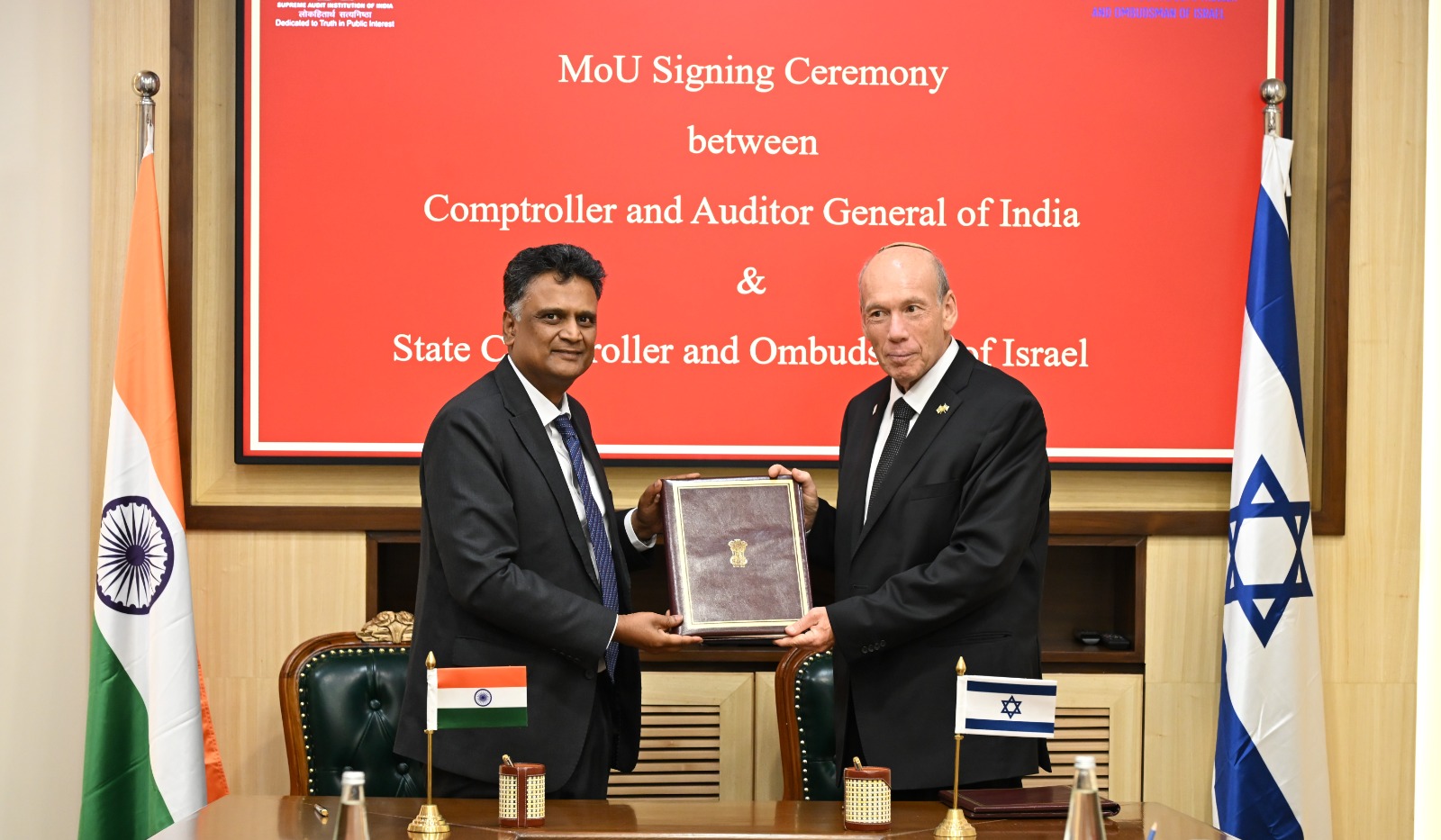 MoU signing ceremony with the State Comptroller & Ombudsman of Israel