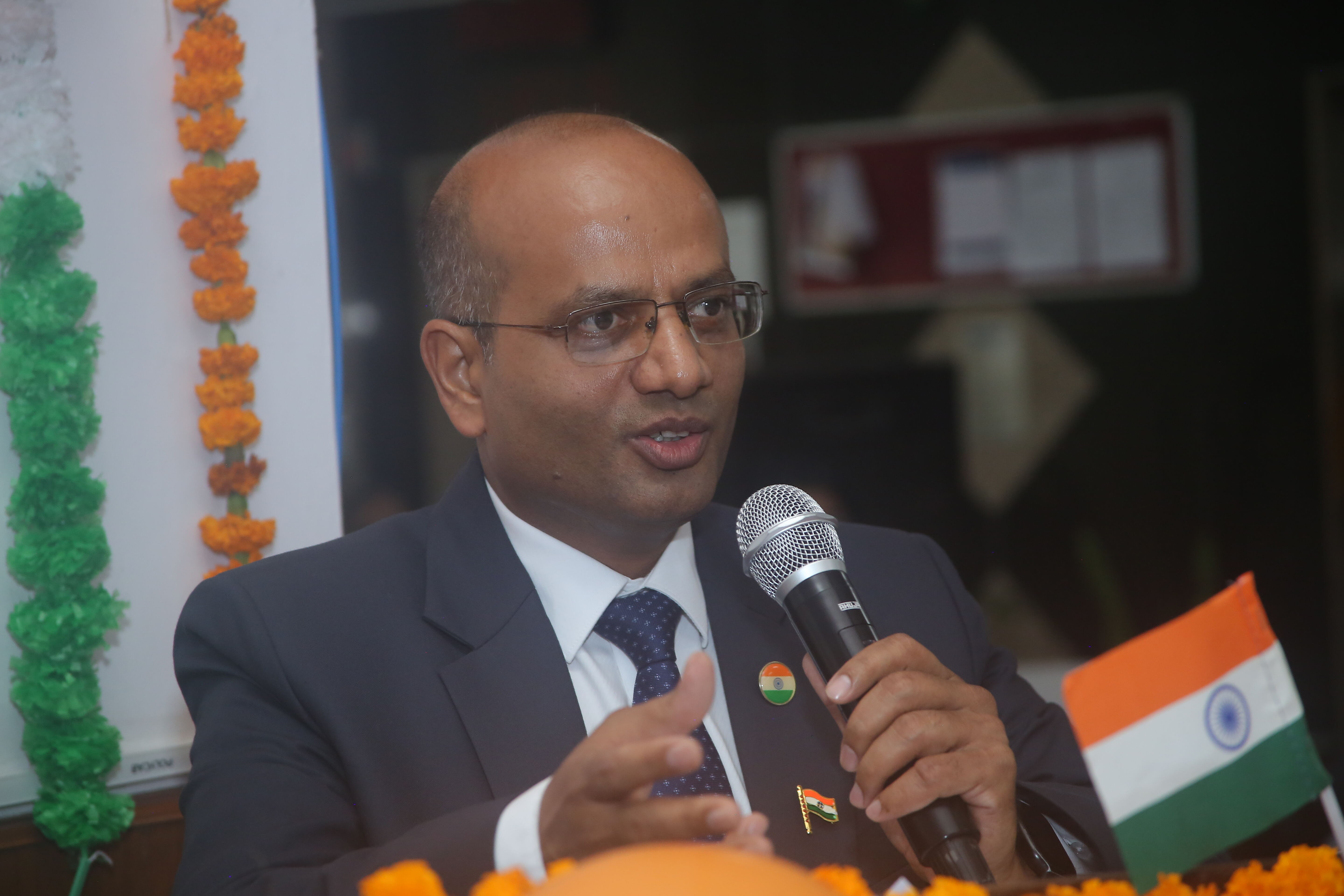 The Accountant General addressing the officers and staff on the occasion of Independence Day, 2026