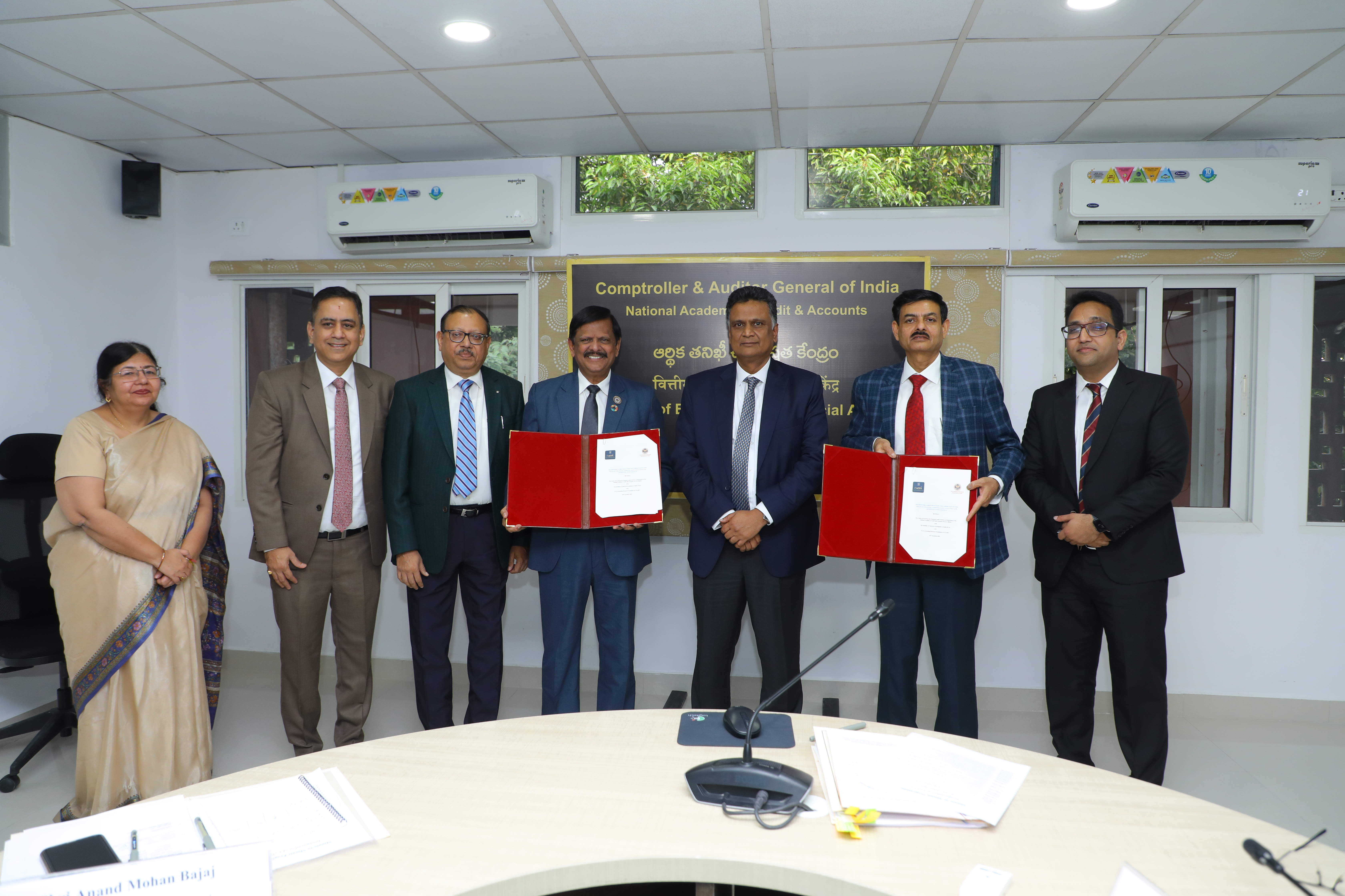 Signing of Framework Agreement with ICAI