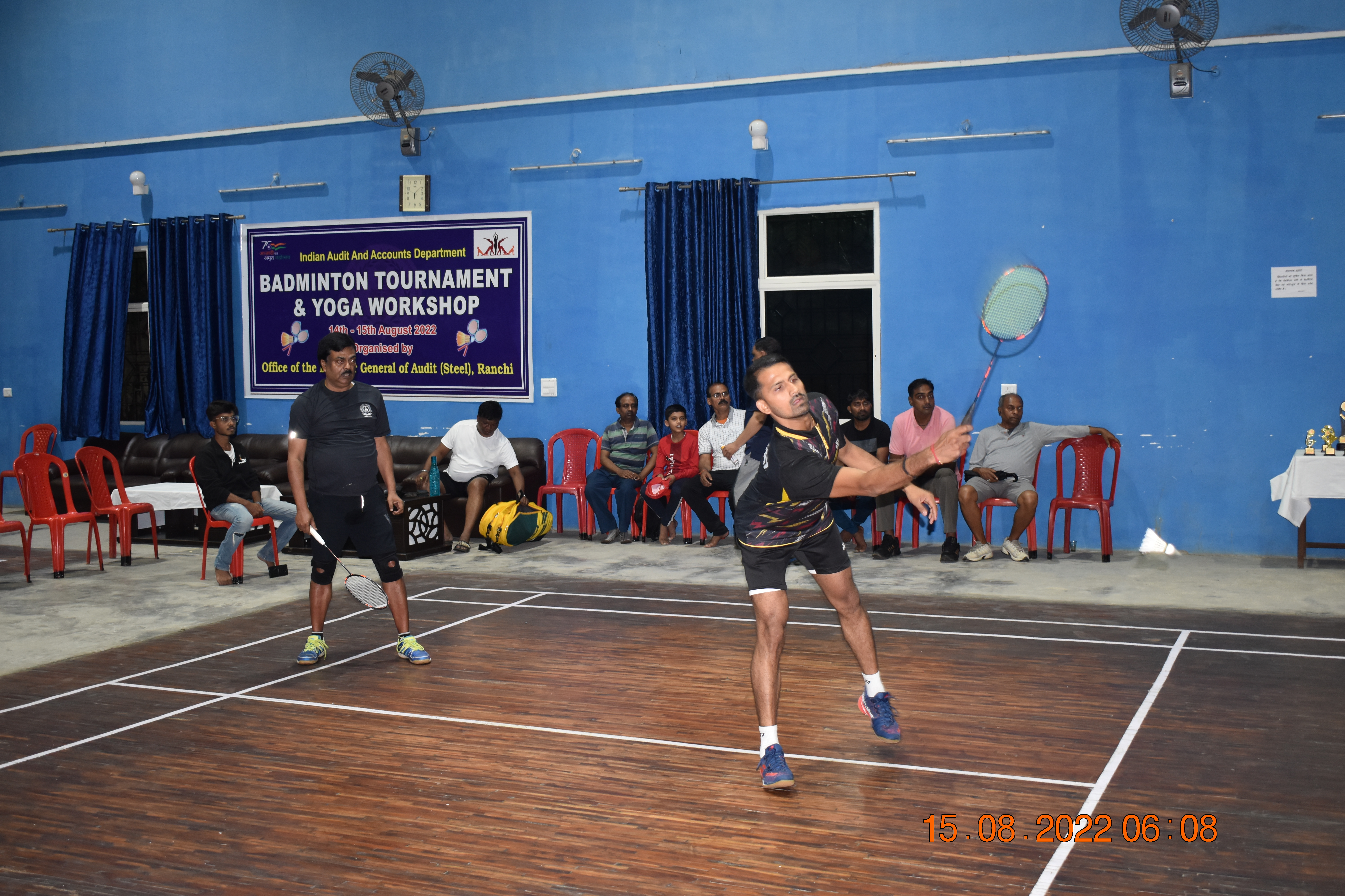Badminton Tournament & Yoga Workshop